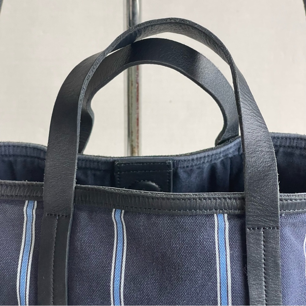 Paul Smith Navy and Tan Striped  Bag - Picture 5 of 15